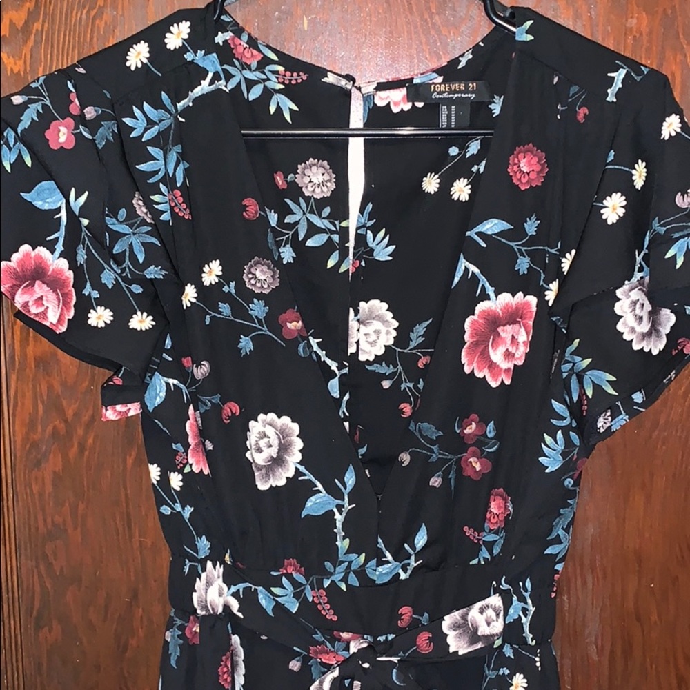 Floral jumpsuit